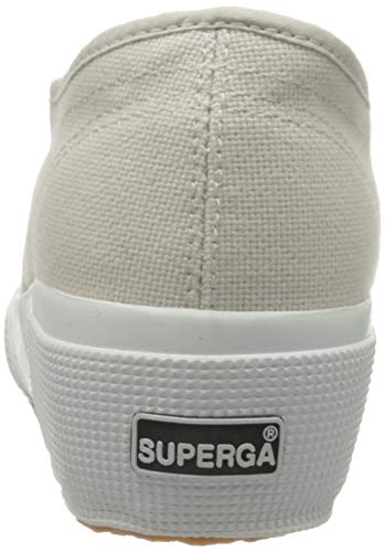 Superga 2905 COTW Linea Up and Down, Zapatillas Mujer, Grey Seashell, 35 EU