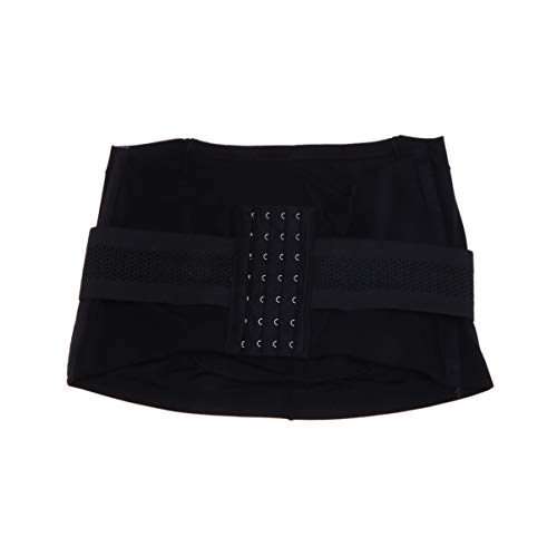 SUPVOX Cinturón de recuperación de Cadera posparto para Mujer recortador de Cintura Moldeador de Cuerpo Soporte de Hueso pélvico sacroilíaco (Talla XL Negro)