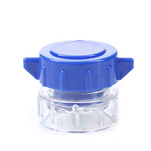 supvox triturador de pilule con compartimento de almacenaje portátil de caja (azul)