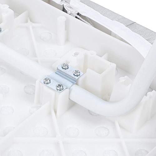 Tabla de planchar de mesa, mini tabla de planchar plegable plegable compacta compacta para el hogar con cubierta ignífuga y antiescalda para dormitorios universitarios, apartamentos tipo estudio y