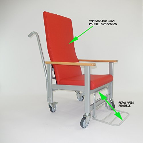 tagar Sillón geriátrico de Ruedas reclinable
