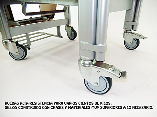 tagar Sillón geriátrico de Ruedas reclinable