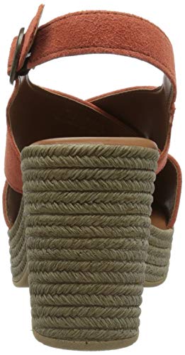 Tamaris 1-1-28036-36, Sandalia Mujer, Naranja Oscuro, 38 EU