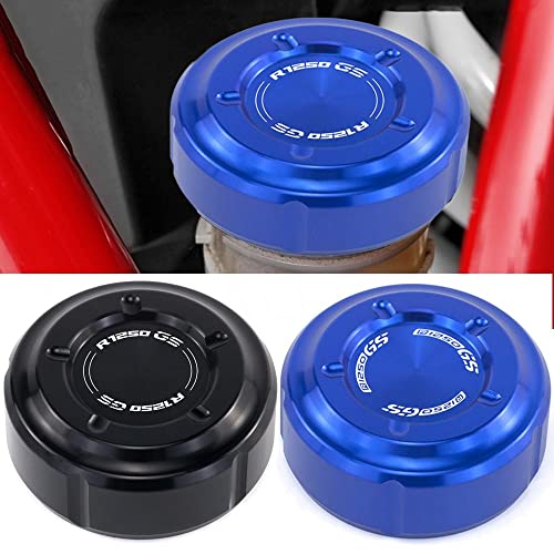 Tapa Líquido Freno Accesorio de Tapa de depósito de líquido de Freno Trasero CNC para Motocicleta para B-M-W R1250GS R1250GS Adventure HP 2019 2020 2021 (Color : E)