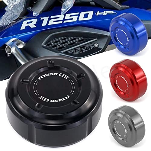 Tapa Líquido Freno Accesorio de Tapa de depósito de líquido de Freno Trasero CNC para Motocicleta para B-M-W R1250GS R1250GS Adventure HP 2019 2020 2021 (Color : E)