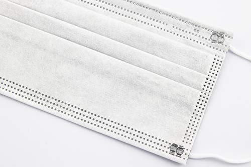 TBOC Mascarilla Higiénica No Reutilizable - [Pack 30 Unidades] Máscara 3 Capas [Gris] Ligera Suave y Transpirable [Desechables] con Pinza Nasal Protección Facial [Alta Filtración]
