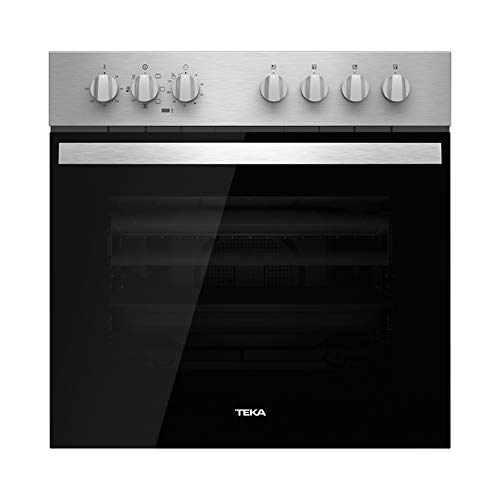 Teka Horno Polivalente Multifunción | Modelo HBE 615 ME | 6 Funciones de cocinado | Sistema de Limpieza Hydroclean Pro | 60 cm | Color Acero Inoxidable | Eficiencia Energética A, 2615 W, 70 litros