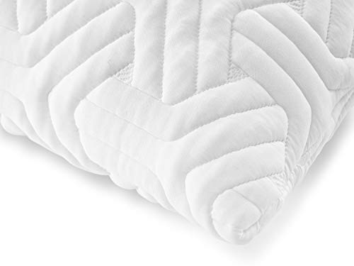 TEMPUR Comfort - Almohada clásica híbrida 40 x 80 cm, (Extra Suave), Color Blanco