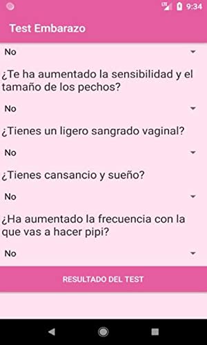 Test de Embarazo - Revisa si puedes estar Embarazada
