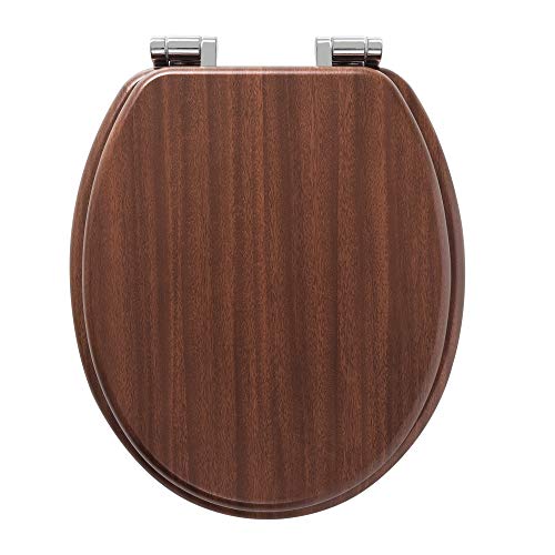 Tiger Asiento de Inodoro Douglas MDF Nogal