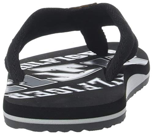 Tommy Hilfiger Essential TH Beach Sandal, Chanclas Hombre, Negro (Black 990), 43 EU