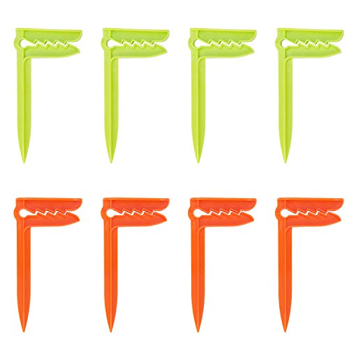 TOMYEER Pinzas Toalla de Playa Beach Towel Clips de Toalla (Verde + Rojo)