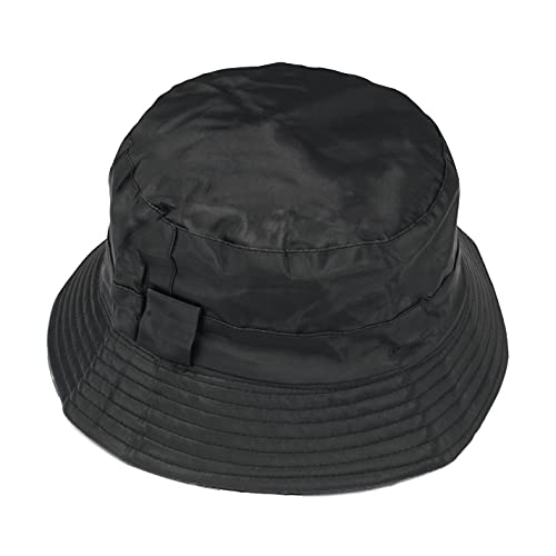 TOUTACOO, Sombrero, Gorro para la Lluvia en Nailon, T.U 59 cm Negro Talla L