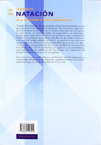 TRATADO DE NATACIÓN. De la iniciación al perfeccionamiento (Deportes)