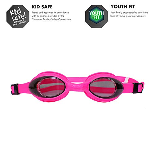 TYR Gafas de Natación FLX Rosa Única