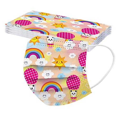 UIFSK 50PC mascarillas niños,mascarillas Infantiles,mascarilla Infantil,mascarilla Infantil,mascarilla_ Infantil desechable