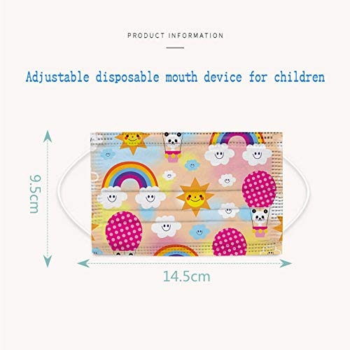 UIFSK 50PC mascarillas niños,mascarillas Infantiles,mascarilla Infantil,mascarilla Infantil,mascarilla_ Infantil desechable