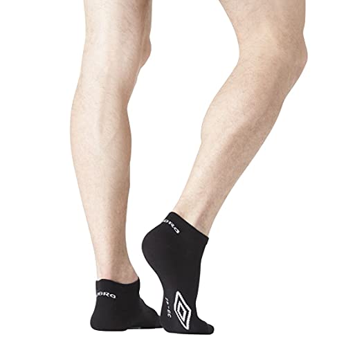 Umbro Lot de 6 Paires de Chaussettes Sneackers Homme Taille 43/46