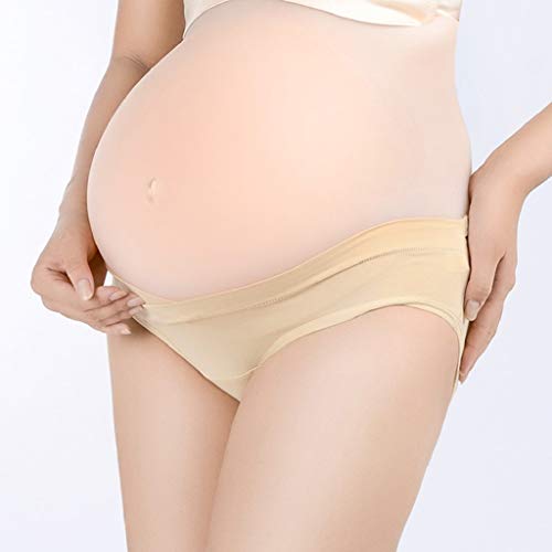 UMIPUBO 6 Bragas Embarazadas de Algodón de Cintura Baja Transpirable para Mujeres Varias Piezas Algodon U Forma Braguitas Bragas de Maternidad Sanas Bragas Postparto