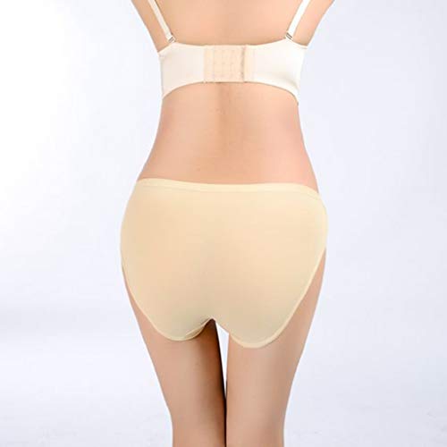UMIPUBO 6 Bragas Embarazadas de Algodón de Cintura Baja Transpirable para Mujeres Varias Piezas Algodon U Forma Braguitas Bragas de Maternidad Sanas Bragas Postparto