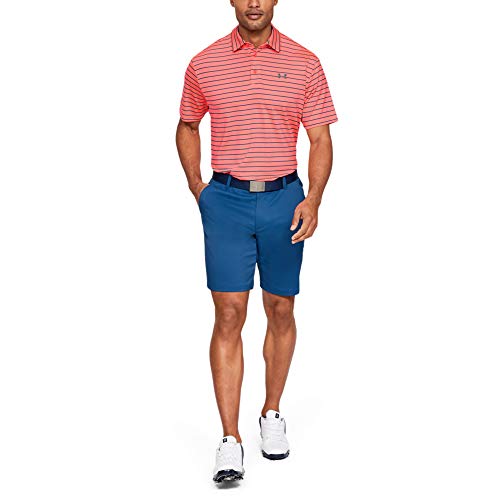 Under Armour Playoff 2.0, Polo Hombre, Negro (Black / Pitch Gray) , M