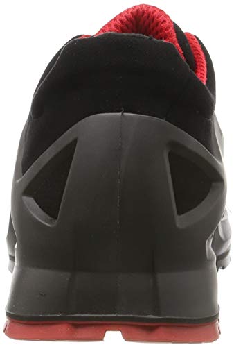 Uvex - Zapato de seguridad / zapato de trabajo One 8516 S3 - ancho 11 - varias tallas - negro/rojo, 41 EU