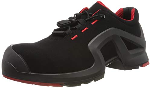 Uvex - Zapato de seguridad / zapato de trabajo One 8516 S3 - ancho 11 - varias tallas - negro/rojo, 41 EU