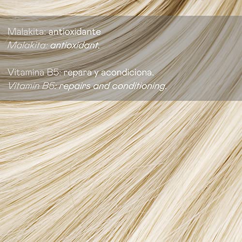Válquer Profesional Mascarilla Silver Platinum. Sin sulfatos, sin sal, sin parabenos. Matizador cabello. Cabellos teñidos rubios o plata. Vegano - 300 ml