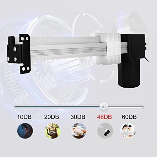 VEVOR Actuador Lineal Motor 1000 N 300 mm Longitud Ajustable 157-487 mm, Actuadores de Movimiento DC 24 V, Lineal Actuador para Mesa Elevadora Sillón de Masaje Cama Elevadora y Plataforma Elevadora