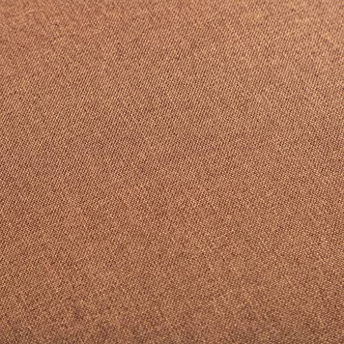 vidaXL Sillón de Tela Mobiliario Decoración para Casa Hogar Diseño Elegante Ergonómico Moderno Robusto Duradero Estable Cómodo Útil Marrón 70x56x66cm
