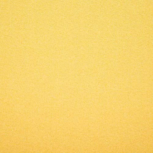 vidaXL Sofá de 3 Plazas Tapizado de Tela 172x70x82cm Amarillo Mobiliario Hogar