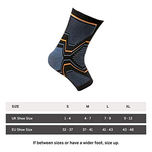 VITTO Tobillera para Esguince de Tobillo: Tobillera para Daño de Ligamentos, Tobillos Débiles, Tendinitis de Aquiles y Artritis (Pie Izquierdo o Derecho)