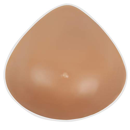 Vollence 1 pieza copa B triángulo de silicona pecho forma Senos de silicona Formas falso pecho para Crossdresser Mastectomía transgénero
