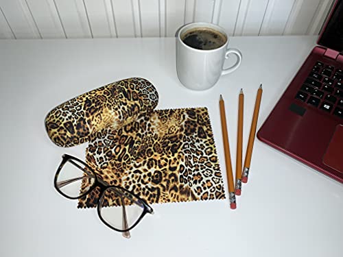 von Lilienfeld Estuche Gafas Depredador Felino Funda Ligeramente Estable Leo Colorido Regalo