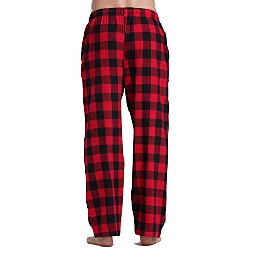 VPASS Pantalones para Hombre,Pantalones Moda Pantalones de Pijama Inicio Pop Casuales Hombres Jogging Pants Trend Largo Pantalones Diseño de Personalidad
