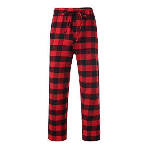 VPASS Pantalones para Hombre,Pantalones Moda Pantalones de Pijama Inicio Pop Casuales Hombres Jogging Pants Trend Largo Pantalones Diseño de Personalidad