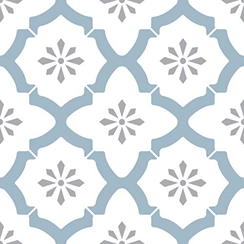 Wallpops FP2943 Azulejos de Suelo, Multicolor