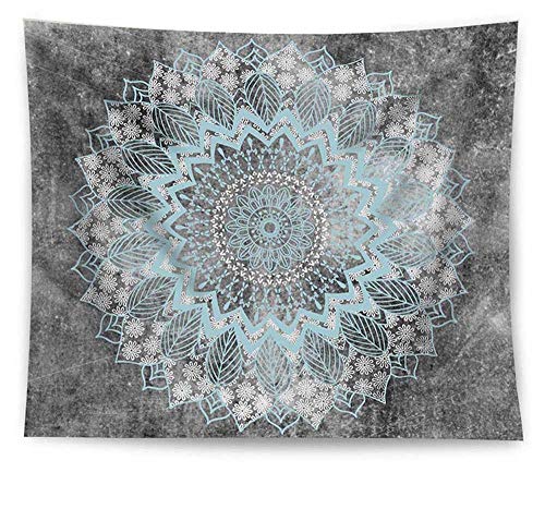 WERT Tapiz de Mandala Indio para Colgar en la Pared, Manta de Alfombra para la Playa, Tienda de campaña, colchón de Viaje, Tapiz Bohemio para Dormir A8 200x150cm
