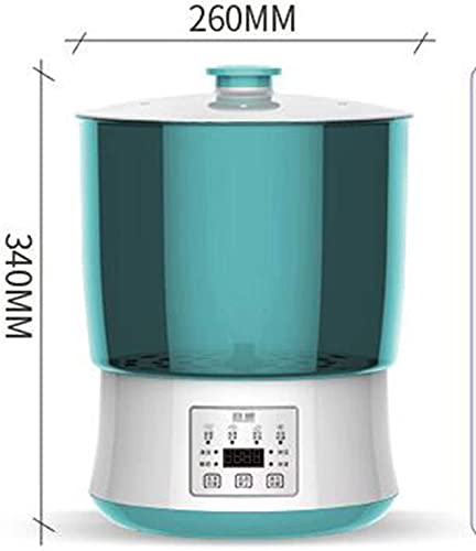 WSZYBAY Máquina de brotes de Frijol Hogar Automático Brotes de Frijoles Fabricantes de Gran Capacidad 3 Métodos de plántulas, Haciendo Yogur, Vino de arroz, natto para el hogar