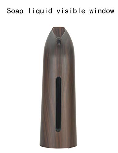 wuxafe Dispensador Jabon Automático 400 Ml De Jabon Electrico Desinfectante Manos con Sensor Infrarrojo Dispensador Jabón Sin Contacto para Baño Y Cocina
