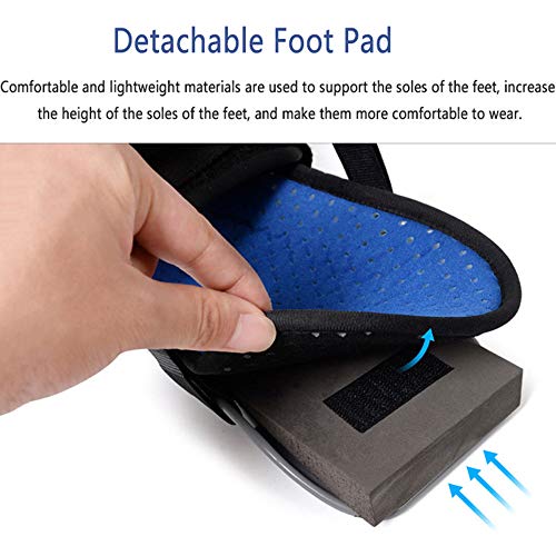 WY- SPLINTS Bota ortopedica Fractura - Férula de Noche para Fascitis Plantar : para espolón calcáneo (Fascitis Plantar), para el Tratamiento Nocturno de la Fascitis Plantar o tendinitis de Aquiles,M