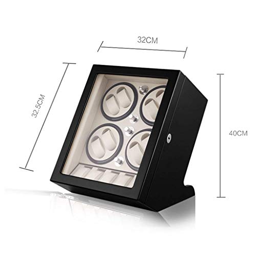 WYZXR s para Relojes 4 Modos 8 Relojes + 5 Posiciones de Almacenamiento Carcasa de Madera Brillo de Pintura de Piano