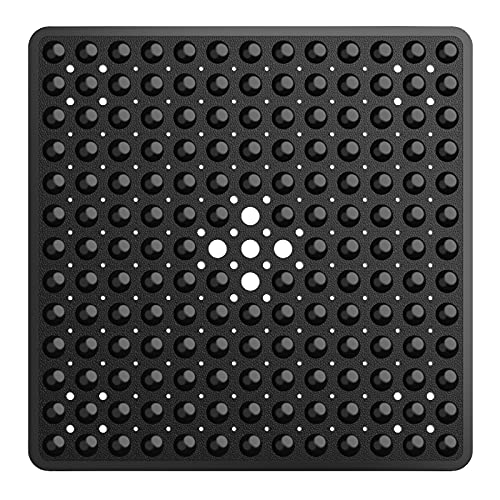XIYUNTE Square Alfombrillas de baño 53×53cm Antideslizante Alfombrillas para Ducha de Goma, Resistente al Moho Infantiles Alfombrillas para bañera con Ventosa, Anti Bacterialm, Lavable en la Lavadora