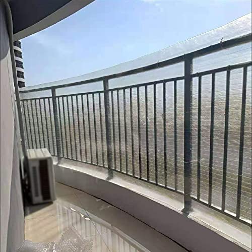 YJFENG Jardín & Al Aire Libre Cobertizo, Hoja De Techo Transparente, Paneles De Aislamiento De Protección UV, Revestimiento De Reemplazo De Marco Frío para Toldo, Invernaderos