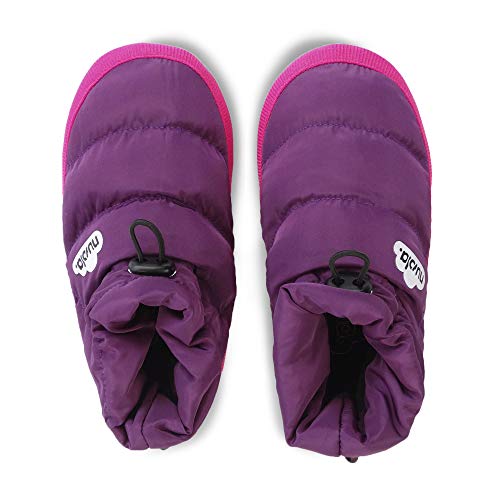 Zapatilla de Estar por casa NUVOLA®,Boot Home Party. Zapatilla de Invierno Hombre/Mujer/Unisex/Niño-Interior/Exterior-Suela de Caucho Natural Antideslizante-Diseñadas en Barcelona-26 al 47