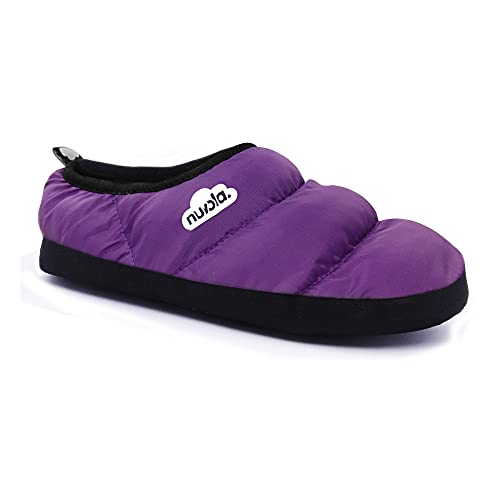 Zapatilla de Estar por casa NUVOLA®,Clasica Suela de Goma. Zapatilla de Invierno Hombre/Mujer/Unisex/Niño-Interior/Exterior-Suela de Caucho Natural Antideslizante-Diseñadas en Barcelona-26 al 47