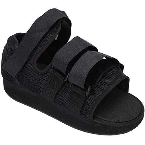 Zapato Postoperatorio, Calzado Médico De Yeso con Punta Abierta, Protector De Pie para Calzado, Bota De Yeso, para Fractura De Dedo/Pie Roto, Articulaciones De Tobillo Estables, Alivio del Dolor