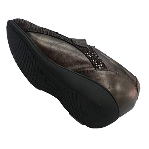 Zapato Velcro Mujer Especial para Plantillas Muy cómodo Doctor Cutillas en marrón Talla 40