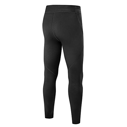 ZCCO Pantalones de Neopreno para Hombre, Pantalones Largos de Neopreno de 1,5 mm para Hacer Surf, Kayak, natación, Buceo, piragüismo (Negro, M)