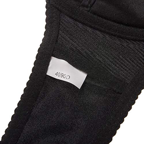 ZCZLOVE Sujetador de bolsillo especial para pechos de silicona, pechos de silicona, prótesis de pecho, pechos de silicona con forma de pecho, sujetador Crossdressing Negro 36